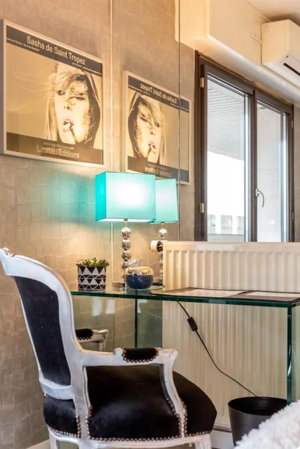 Beautiful Modern Fully Furnished Studio Levallois-Perret Buitenkant foto